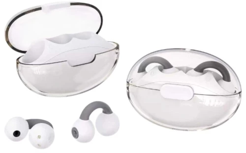 502568 ΑΣΥΡΜΑΤΑ ΑΚΟΥΣΤΙΚΑ BLUETOOTH ΜΕ ΘΗΚΗ ΦΟΡΤΙΣΗΣ - TS-10 - 721562 - WHITE