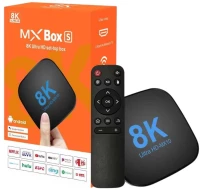 503653 ANDROID TV BOX - MX10 8K - 4+64GB - ATV - 812266