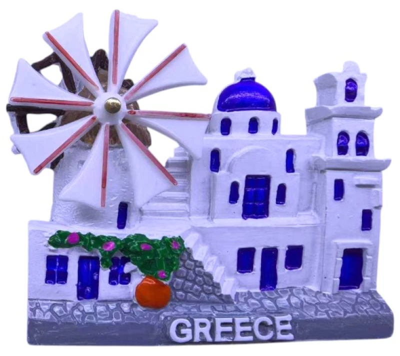 505366 ΤΟΥΡΙΣΤΙΚΟ ΜΑΓΝΗΤΑΚΙ SOUVENIR - ΣΕΤ 12PCS - GREECE - 678499