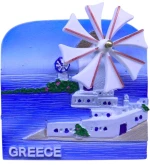 505376 ΤΟΥΡΙΣΤΙΚΟ ΜΑΓΝΗΤΑΚΙ SOUVENIR - ΣΕΤ 12PCS - GREECE - 678489