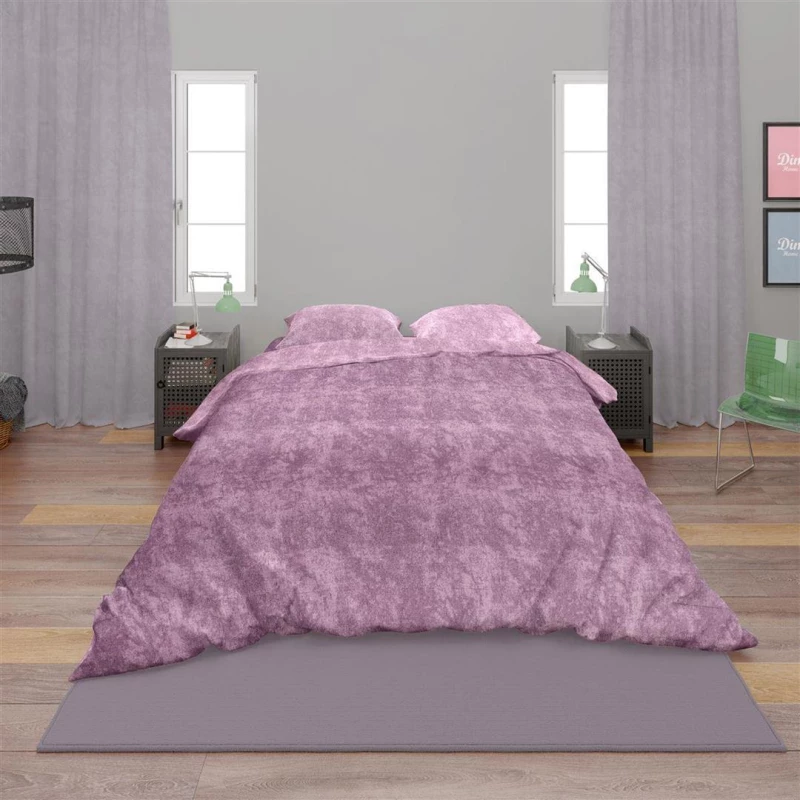 Παπλωματοθήκη Shadow 25 160X240 Light Purple Cott/Pol 70/30 - -