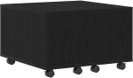vidaXL Τραπεζάκι Καφέ Μαύρη Δρυς 60x60x38 εκ από Ξύλο