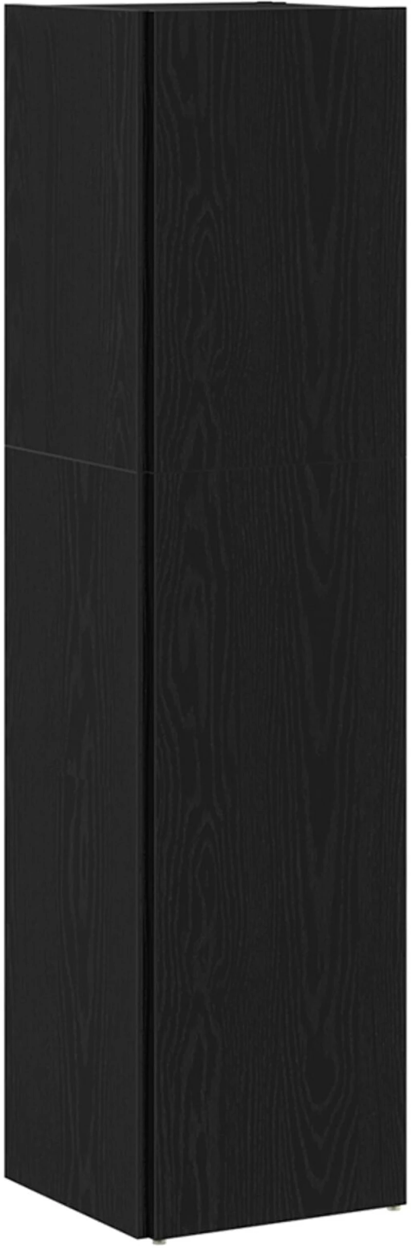 vidaXL Βιβλιοθήκη Μαύρης Δρυς 33x33x132 εκ Φτιαγμένη από Ξύλο