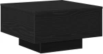 vidaXL Τραπεζάκι σαλονιού Μαύρο Δρυς 55x55x31 εκ από επεξεργασμένο ξύλο