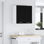 vidaXL Μαύρο Δέντρο Κρεμαστό Ντουλάπι 60x31x60 εκ Φτιαγμένο από Επεξεργασμένο Ξύλο