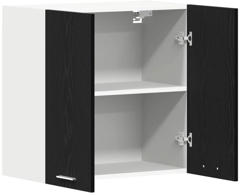 vidaXL Μαύρο Δέντρο Κρεμαστό Ντουλάπι 60x31x60 εκ Φτιαγμένο από Επεξεργασμένο Ξύλο