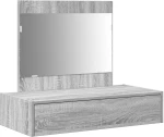 vidaXL Τοίχος με Είδη Περιποίησης Γκρι Sonoma 83x40x70 εκ