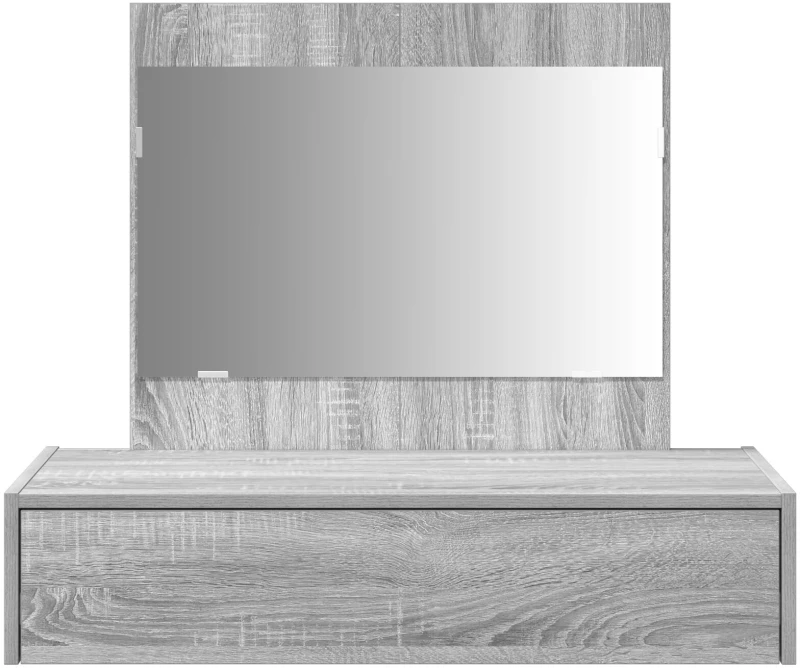 vidaXL Τοίχος με Είδη Περιποίησης Γκρι Sonoma 83x40x70 εκ
