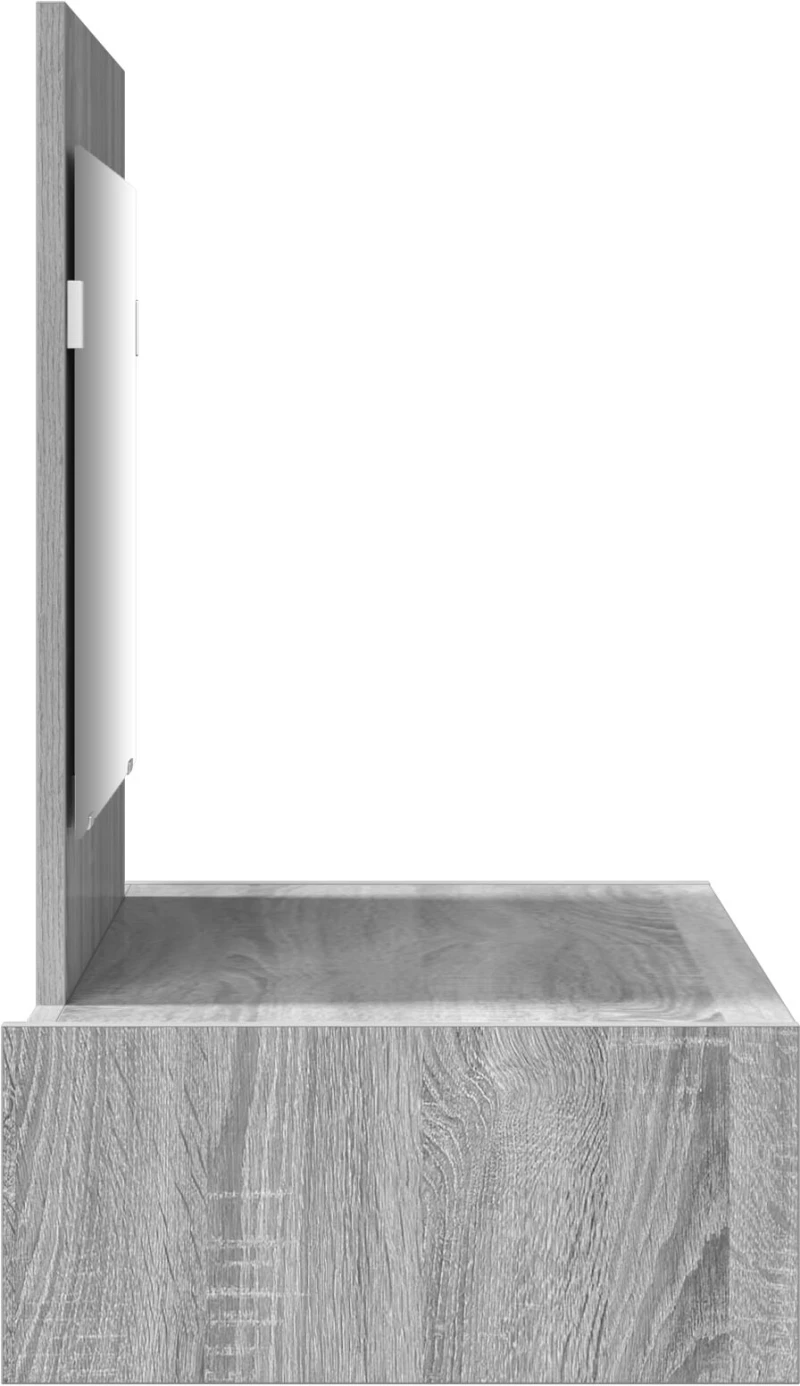 vidaXL Τοίχος με Είδη Περιποίησης Γκρι Sonoma 83x40x70 εκ