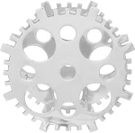 vidaXL Ράφι κρασιού Ασημί 15.4x5.5x15.4 ίντσες Αλουμίνιο