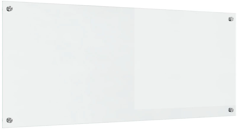 vidaXL Διαφανές Πλαίσιο Κουζίνας 120x50x0,6 εκ από Γυάλα