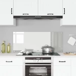 vidaXL Διαφανές Πλαίσιο Κουζίνας 120x50x0,6 εκ από Γυάλα