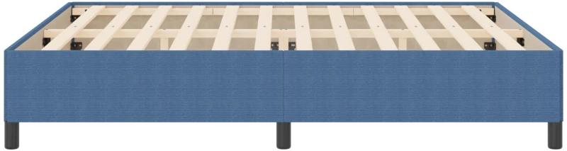 vidaXL Κρεβάτι Μπλε 180x200 εκ από Υφασμά Κορντούρας