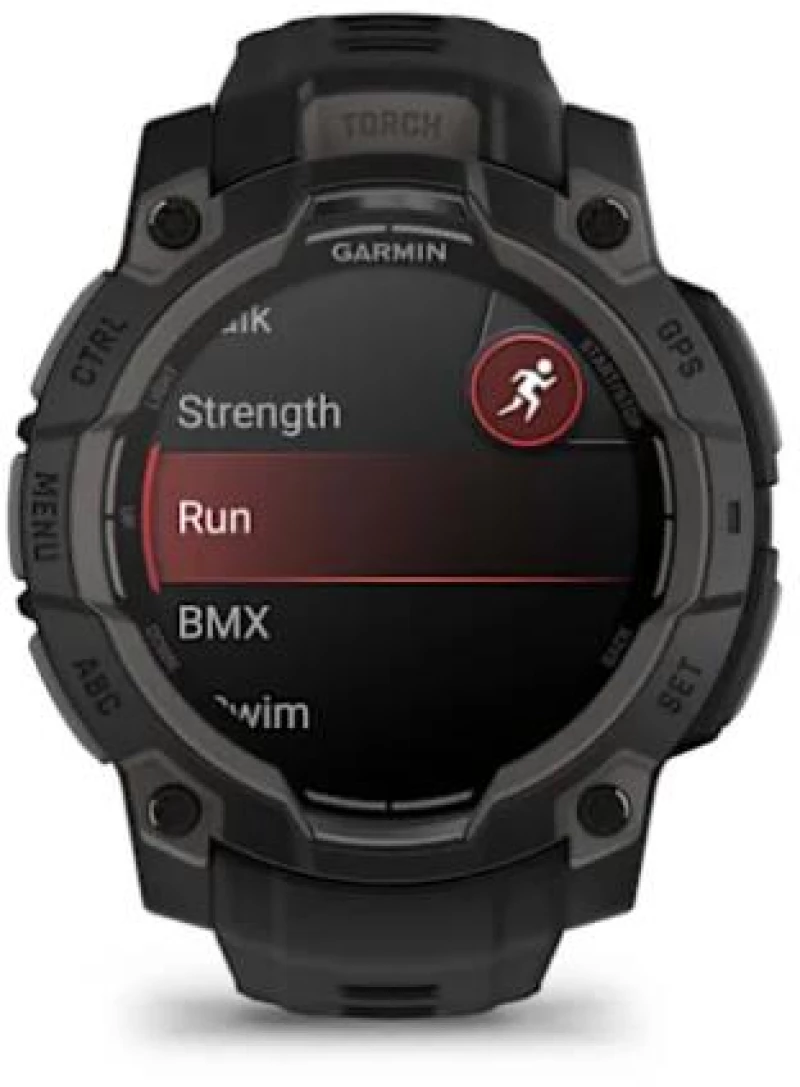 SMARTWATCH INSTINCT 3 AMOLED/BLACK/BLK 010-02936-00 GARMIN