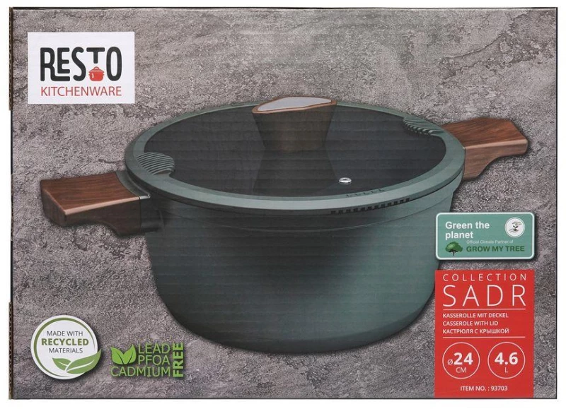CASSEROLE D24CM 4.6L/93703 RESTO