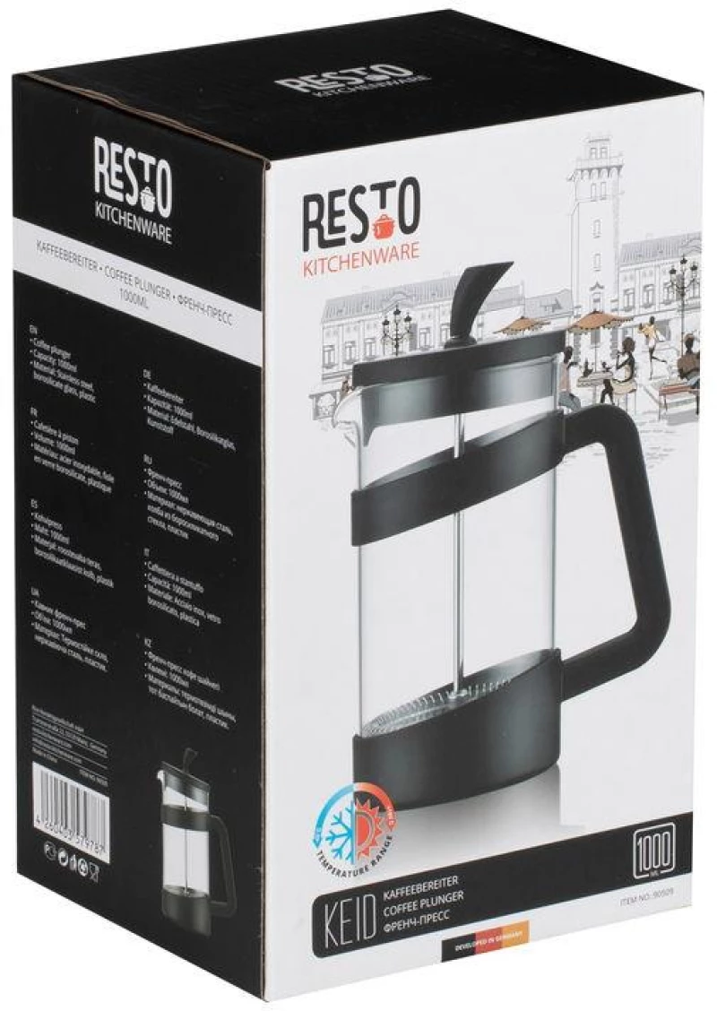 FRENCH PRESS 1000ML/90509 RESTO