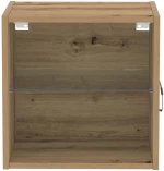 vidaXL Κρεμαστό Ράφι Μασίφ Δρυός 40x28,5x40 εκ. Επεξεργασμένο Ξύλο