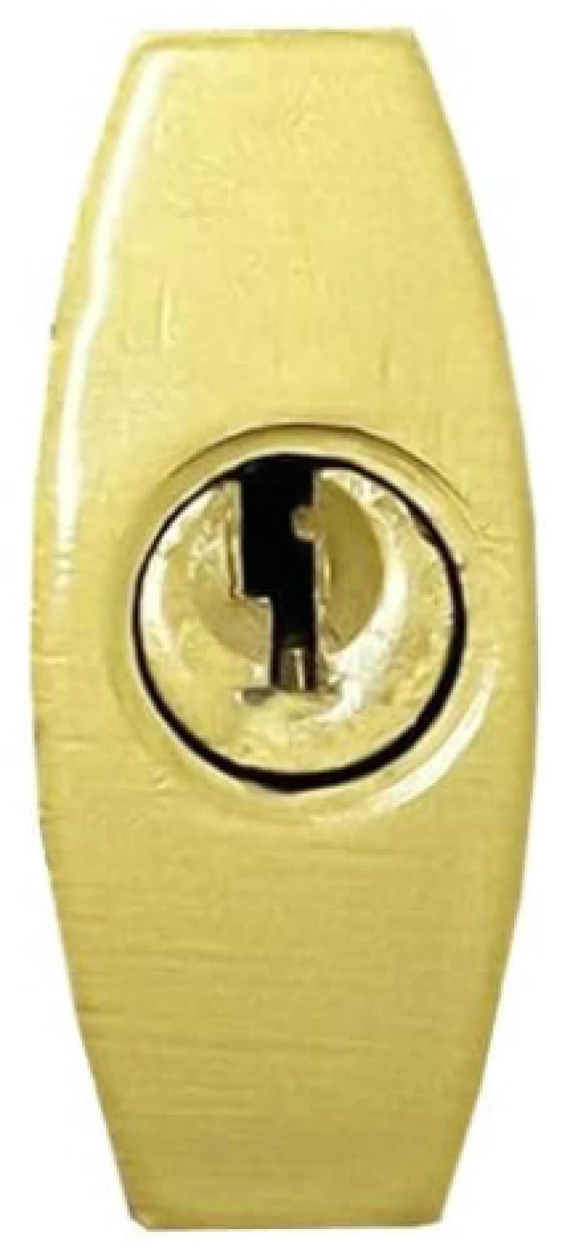 HPP λουκέτο πέταλο με κλειδί CTL-0041, 38mm, μεταλλικό