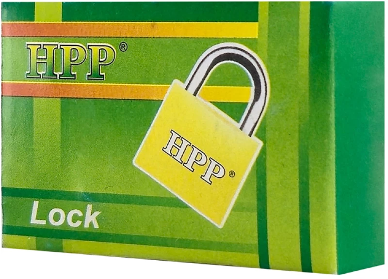 HPP λουκέτο πέταλο με κλειδί CTL-0041, 38mm, μεταλλικό
