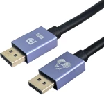 POWERTECH καλώδιο DisplayPort CAB-DP073, 8K/60Hz, 48 Gbps, 2m, μαύρο