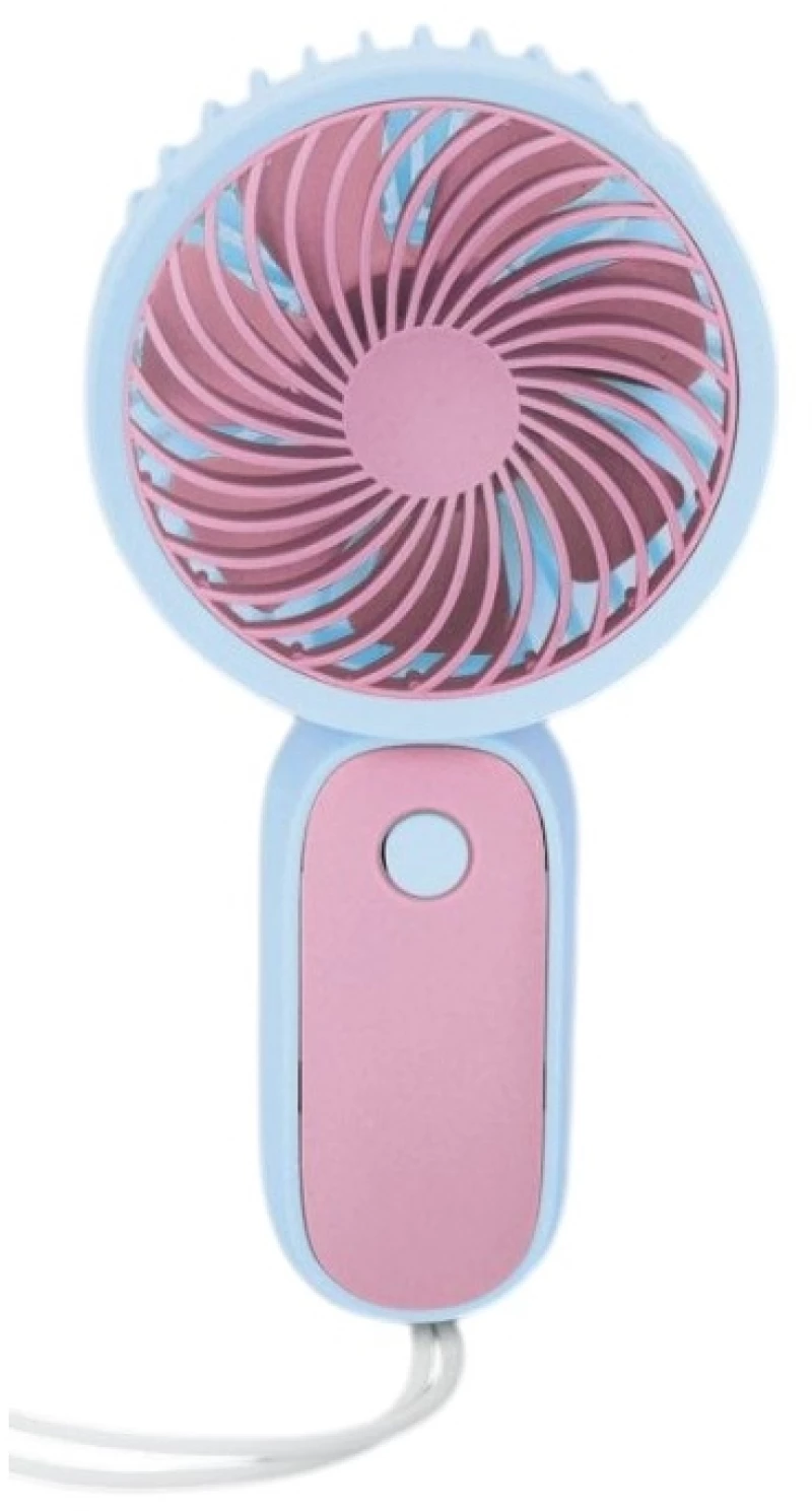 Επαναφορτιζόμενος ανεμιστήρας mini - HQ66-19 - 032186 - Pink/Blue