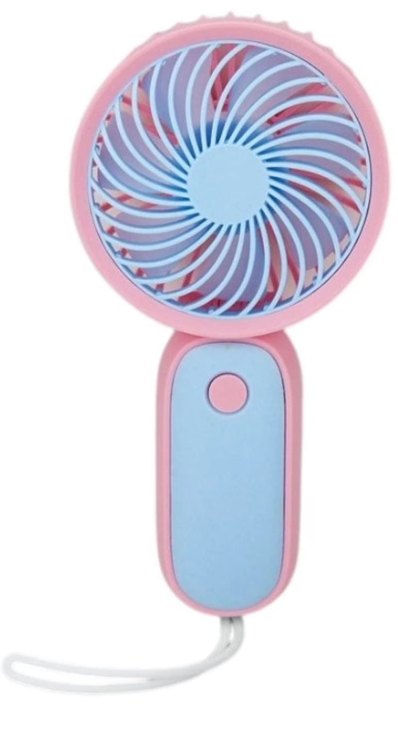Επαναφορτιζόμενος ανεμιστήρας mini - HQ66-19 - 032186 - Pink/Blue