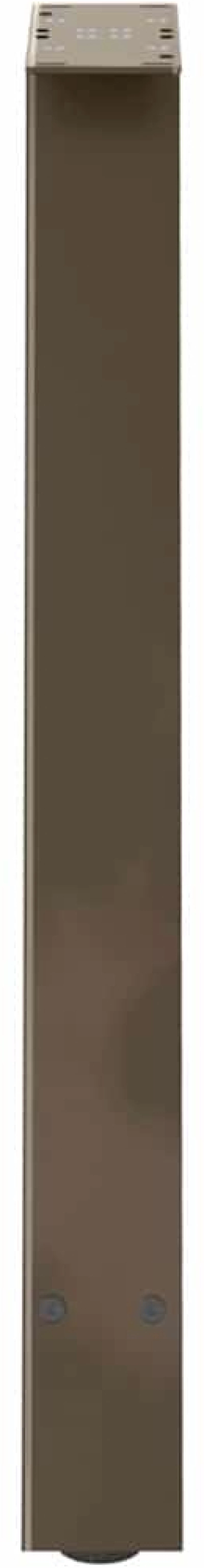 vidaXL Πόδια Τραπεζαρίας Σχήματος Α 2 τεμ. 50x(72-73) εκ. Ατσάλι