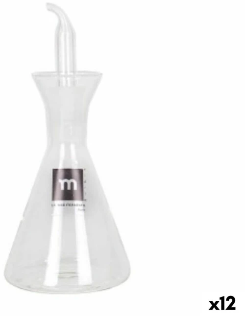 Λαδιέρα La Mediterránea Iraia Διαφανές Βοροπυριτικό γυαλί 125 ml (12 Μονάδες)