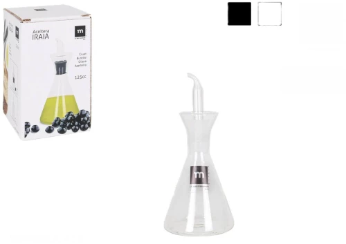 Λαδιέρα La Mediterránea Iraia Διαφανές Βοροπυριτικό γυαλί 125 ml (12 Μονάδες)