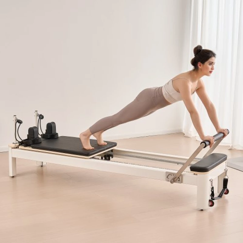 VEVOR Pilates Reformer Pilates Machine Home Gym Equipment with Resistance
