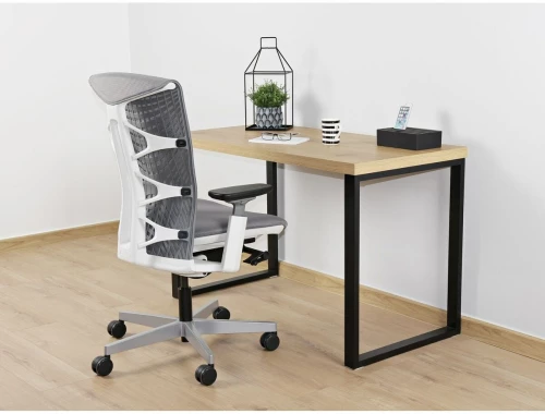 Γραφείο Unique TEO CTB-002 Καφέ Μαύρο 120 x 75,5 x 60 cm