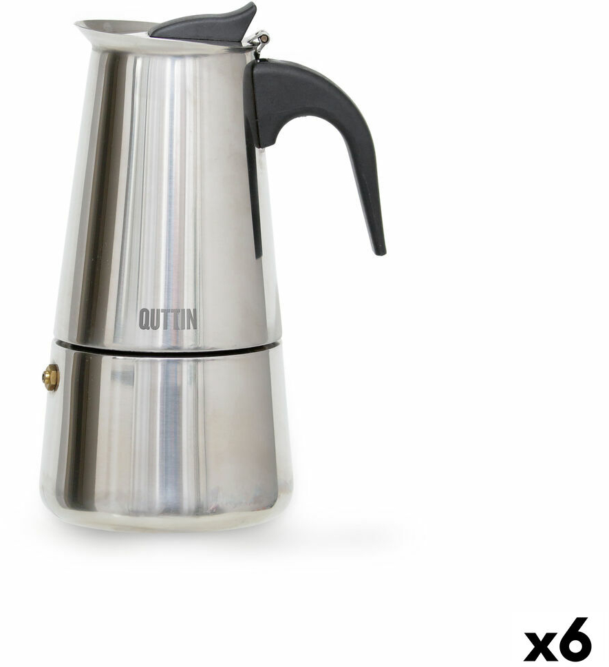 Ιταλικη καφετιερα Quttin 6 φλιτζάνια (x6)