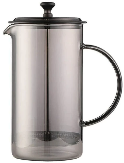 Τσαγιέρα Feel Maestro MR-1861-1000 Μαύρο Διαφανές Ανοξείδωτο ατσάλι Βοροπυριτικό γυαλί 1 L