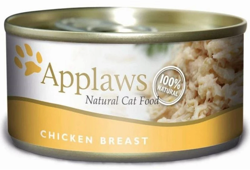 Γατοτροφή Applaws Chicken breast in broth Κοτόπουλο 156 g