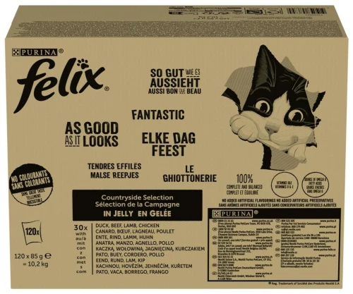 Γατοτροφή Purina Felix Countryside Selection