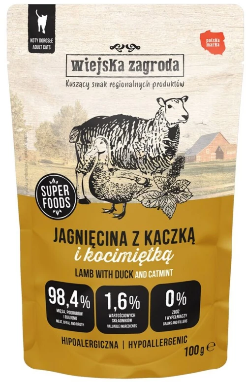 Γατοτροφή WIEJSKA ZAGRODA 100 g