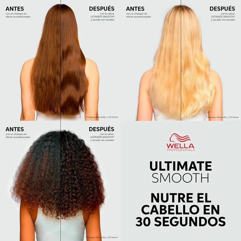 Μάσκα Mαλλιών Wella Ultimate Smooth 500 ml
