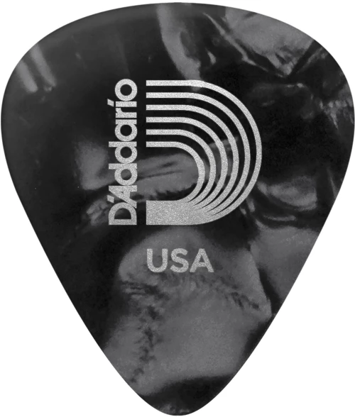 Daddario Classic Celluloid, Black Pearl - Medium
