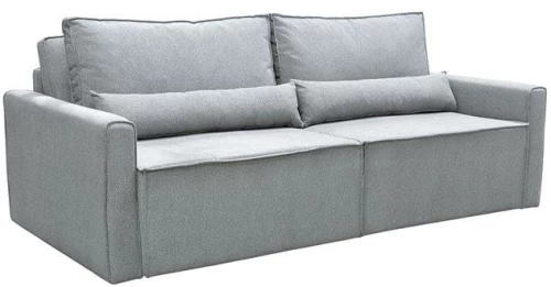 LIDRA Καναπές – Κρεβάτι 2Θέσιος, Ύφασμα Γκρι