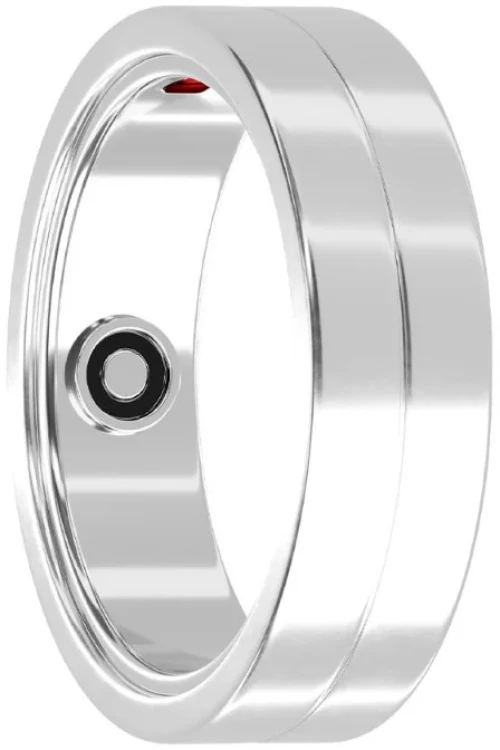 MaxCom MRing MR100 22.3mm Αδιάβροχο με Παλμογράφο Ασημί