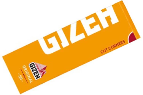 GIZEH Χαρτάκια Yellow Original 50φ. - Κίτρινο