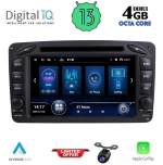 DIGITAL IQ BXE 671_CPA (7" DVD) MULTIMEDIA SYSTEM for MERCEDES C (W203) mod. 1999-2004