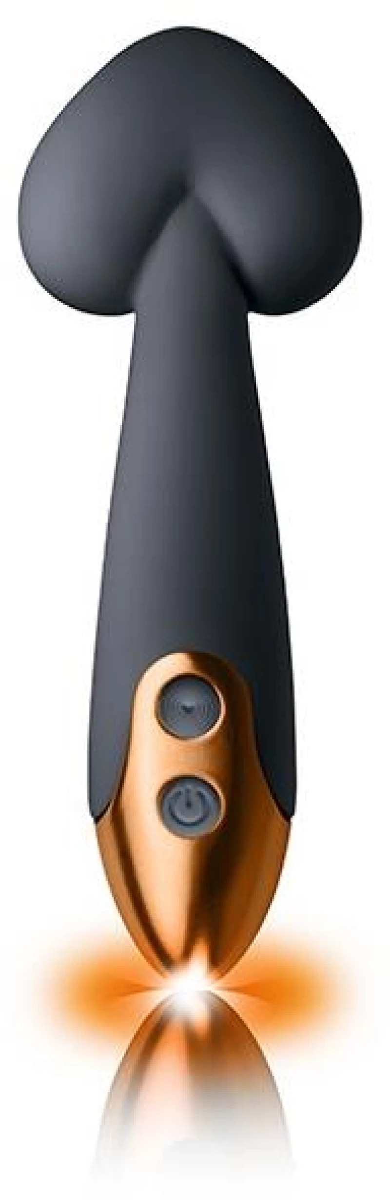 ROCKSOFF LUV WAND BLACK AND COPPER - ΔΟΝΗΤΗΣ ΜΑΣΑΖ ΜΑΥΡΟ & ΧΑΛΚΙΝΟ