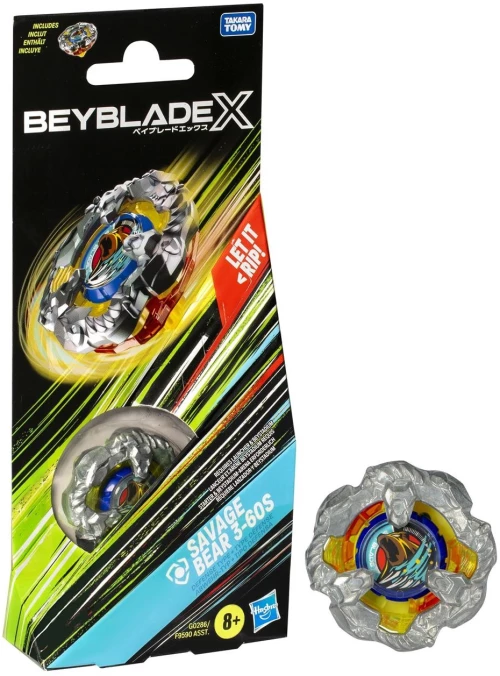 Hasbro Bey Blade X: Booster Single Top - Savage Bear (G0286)