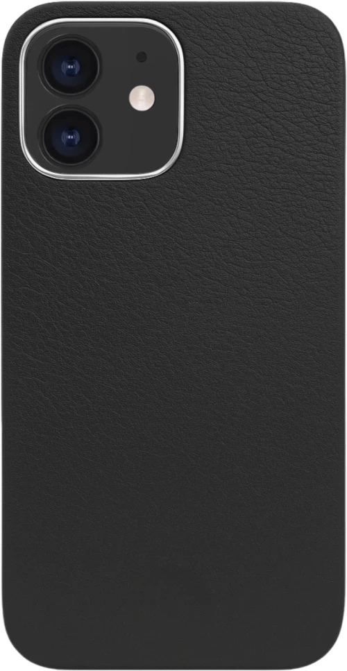 Θήκη σιλικόνης TPU Ultra Slim 0.3mm Soft mat για iPhone 12 / 12 Pro - Μαύρο