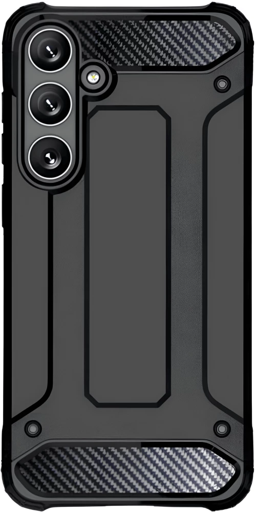 Θήκη Hurtel Hybrid Back Cover Σιλικόνης για Samsung Galaxy A36 - Μαύρο