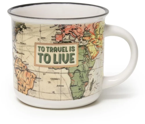 Κούπα Κεραμική Legami Travel Πολύχρωμη 350ml CUP0046