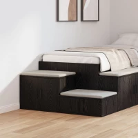 vidaXL Μαύρη Ντουλάπα Αποθήκευσης 103x41x40 εκ. από Επεξεργασμένο Ξύλο