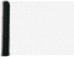 vidaXL Εξάγωνη Περίφραξη Πράσινη 1.2x10 μ Χάλυβας