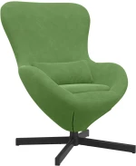 vidaXL Πολυθρόνα Αυγού Light Green Velvet